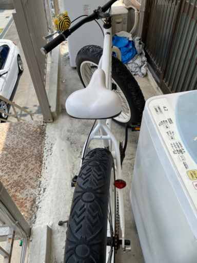 blue point 自転車 白 prnport kcnc