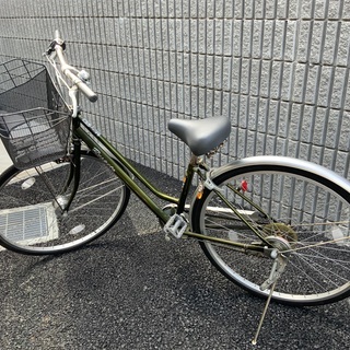 27インチ　変速機付き自転車