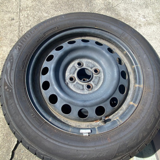175/65R15 鉄ホイール付き　アクアにて使用してました！の画像