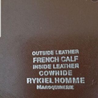 RIKIEL HOMME長財布中古品　こげ茶