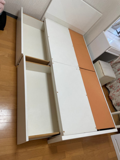 引き出し次のシングルベッドを格安で！