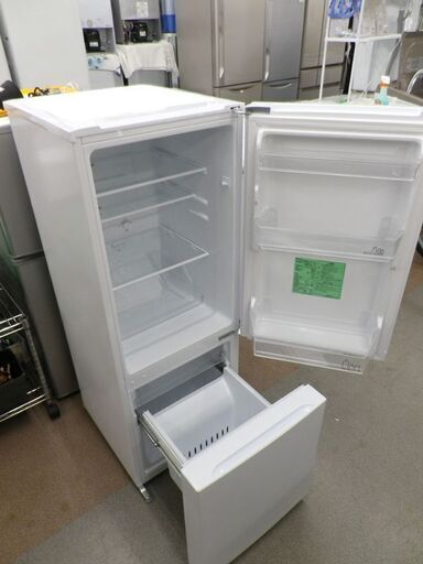 西岡店 冷蔵庫 156L 2020年製 2ドア YAMADA YRZ- F15G1 ホワイト 100Ⅼクラス  ヤマダセレクト 札幌市