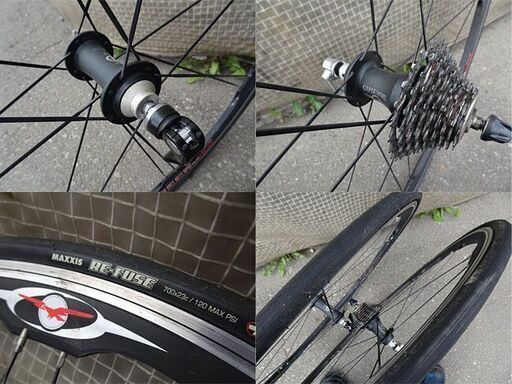 【 GIPIEMME/ジピエンメ 】GRECAL ロードバイク ホイール 700c 前後 自転車 タイヤおまけ