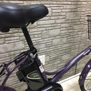 東京23区配達無料　新基準 Panasonic パナソニック シュガードロップ 8.9Ah リチウム 電動自転車☆中古☆パナ☆☆☆の画像