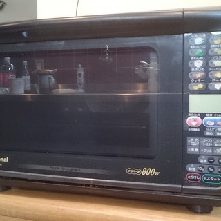 インバータ式・クリアガラス・オーブンレンジ 800W