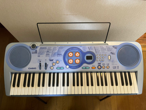 カシオ LK-39 光ナビゲーション電子キーボード　専用スタンド付き