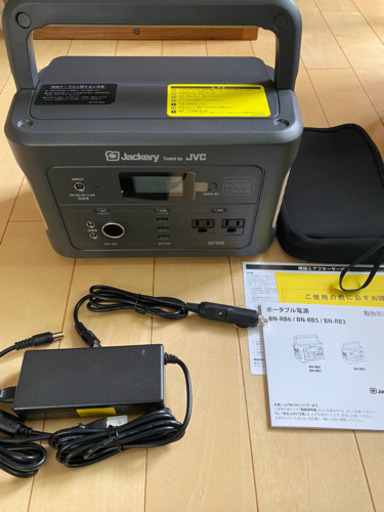 新品 JVCケンウッド 大容量 ポータブル電源 BN-RB6-C