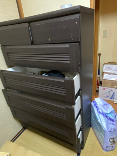 ニトリのタンス