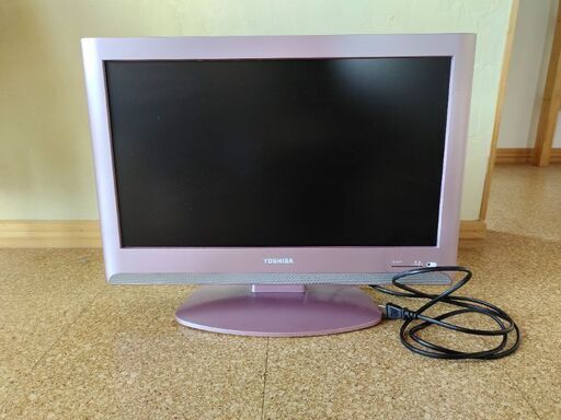 TOSHIBA REGZA 2010年式 22型ピンク