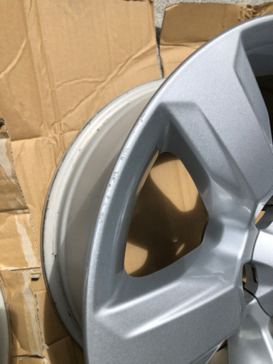 トヨタ純正　150系プラド　中期　17インチホイール　美品　200系ハイエース流用に！