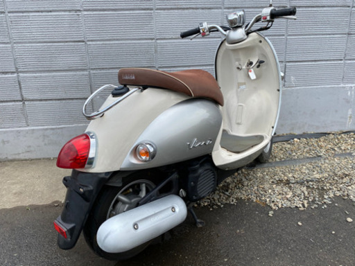 ☆ビーノ低燃費4スト☆バッテリー・プラグなど新品交換！キャブレーターオーバーホールで快調ですよ☆50cc原付スクーター