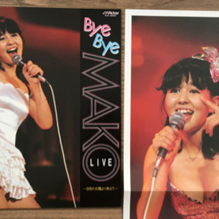 LPレコード 石野真子 / バイバイ・マコ・ライヴ　帯付き【中古美品】の画像