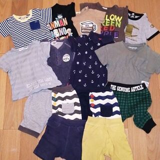 90～95 半袖Tシャツ9枚 ボトムス5枚