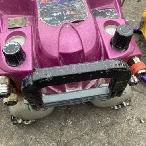 Hitachi Koki EC 1430H2 インバータ高圧エアーパンチ　エアーコンプレッサー