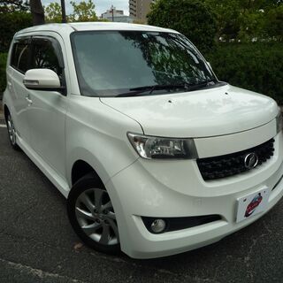 【車検整備付】トヨタ bB S エアロ Gパッケージ ／アームレストコントローラー／純正ナビ／ETC／ スピーカー＆イルミネーション／リヤダクトスピーカー／サブウーハーの画像