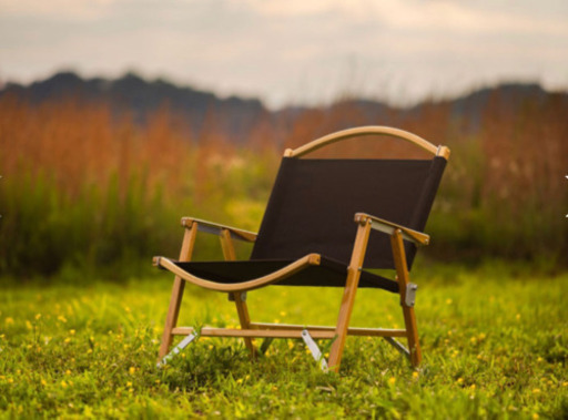 カーミットチェア ワイド ブラック