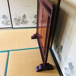 ついたて、松竹梅の柄入り、程よい大きさの画像