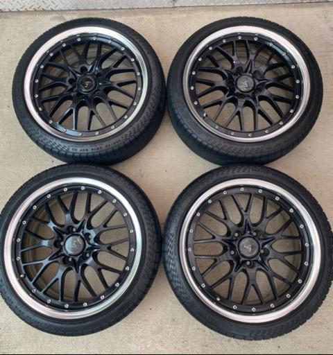 【取引決定】18インチ　タイヤホイール4本セット