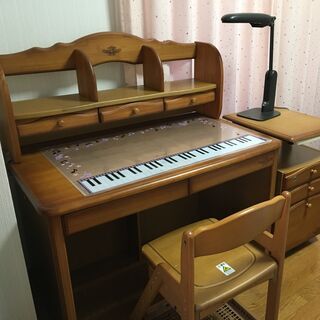 キッズ用　学習机★キッズデスク★　学習用デスク　机