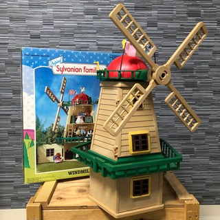 シルバニアファミリー WINDMILL丘の上の風車　 海外購入品 シルバニアファミリー WINDMILL丘の上の風車 海外購入品 シルバニア