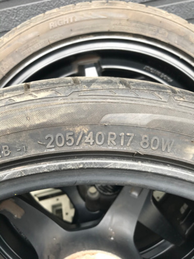 OZ Racing CRONO HT 17×7j 4H 100 TOYO DRB 205/40R17 タイヤホイールSET デミオ マ