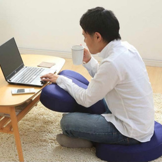 椅子 座椅子 チェア いす イス GUC-1 フロアチェア アイリスオーヤマ の画像