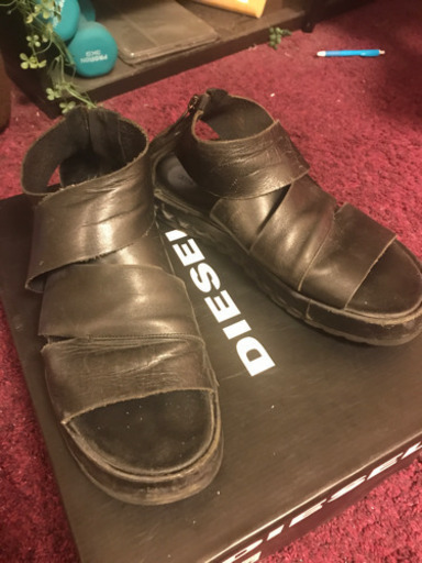 DIESEL レザーサンダル　27cm