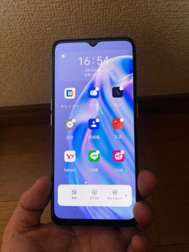 ほぼ新品特典付　OPPO Reno3 A ホワイト　SIMフリー