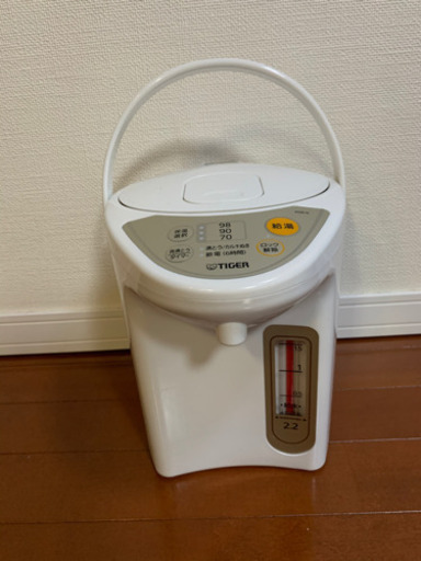 タイガー　マイコン電気ポット　2020年製