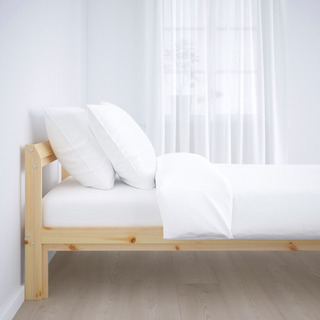 ベッド　マットレス付き　　(IKEA)の画像