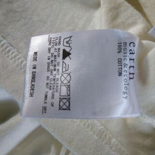 earth music and ecology　Tシャツ　Sサイズの画像