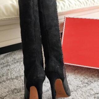 新品☆COACH ロングブーツ　黒の画像
