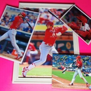 ★大谷 翔平（おおたに しょうへい）　B５判壁掛け立て掛け両用フォトフレーム入り＋の画像