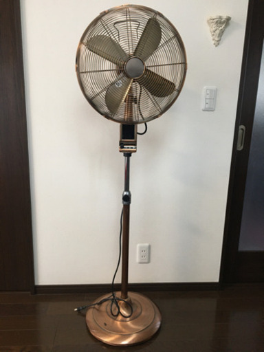 アンティーク調スタンド扇風機