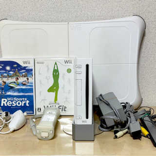 早い者勝ち！本体+Wii Fi tとバランスボード Wiiスポー...