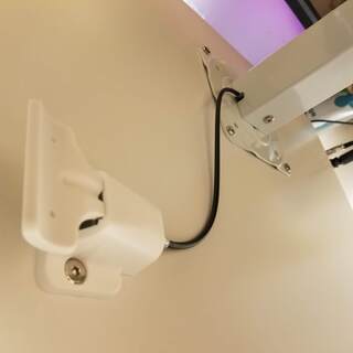 【値下げ6/21】昇降式スタンディングデスク　美品　ホワイト　白【本体価格は本文に記載】の画像