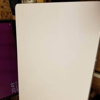 【値下げ6/21】昇降式スタンディングデスク　美品　ホワイト　白【本体価格は本文に記載】の画像