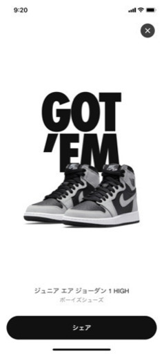 NIKE ナイキ エア ジョーダン 1 HIGH Shadow 2.0