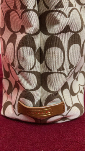 5MKO345  COACH トートバッグ 大容量 ベージュ