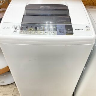 日立 白い約束 7kg 洗濯機