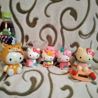 無料　キティー　Hello Kitty　5個セット