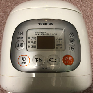 (買い手がつき、新規取引は停止中です)東芝炊飯器（RC-5XD）...
