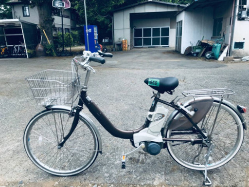 858番  電動自転車✨ Panasonic ビビ ENDU43‼️