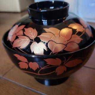 漆器    お椀5客