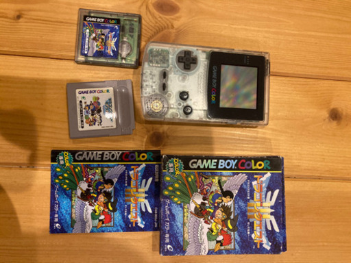 ゲームボーイカラー　本体ソフト2本