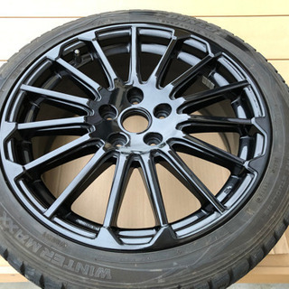 ■タツヤ■VM型レヴォーグ STIスポーツ純正ホイール(スタッドレス装着) 程度良好品】スバル VM レヴォーグ STiスポーツ 純正 18in 7.5J +55