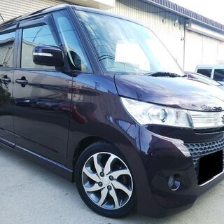 車検R5/5!!〓パレットSW TS〓ターボ★車高調★黒革調シー...