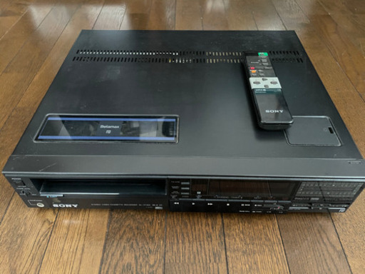 ジャンク品　SONY ベータ　ビデオデッキ