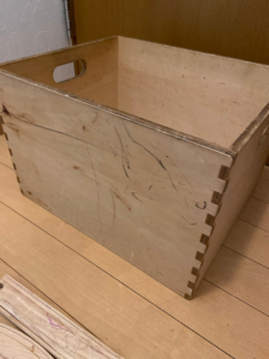 木箱付　木の線路セット