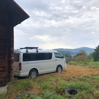プライベートオートキャンプに最適地（ログ小屋３LDK付）の画像